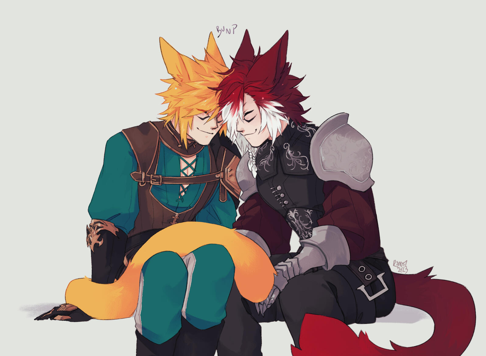 Cálei and Mel by @raadstberries