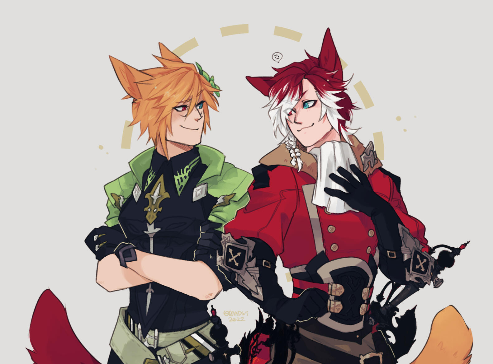 Cálei and Mel by @raadstberries